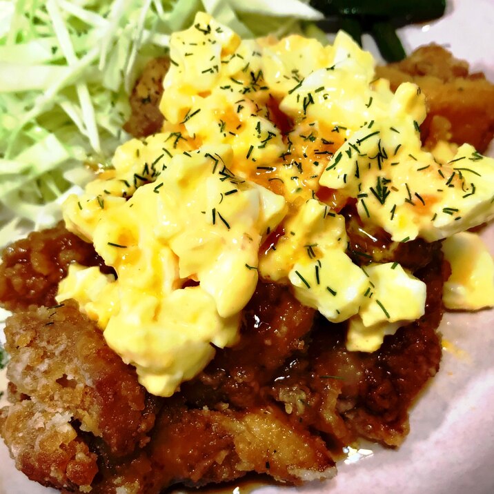 宮崎の叔母直伝!簡単チキン南蛮風唐揚げ★幼児にも★